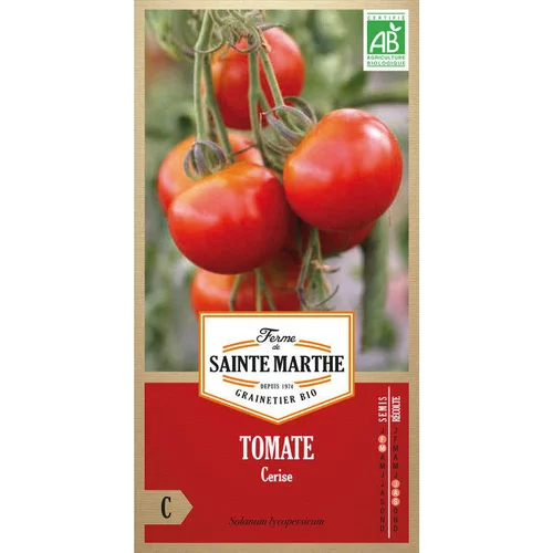 Graines de tomate cerise bio Ferme de Sainte Marthe - graines à semer