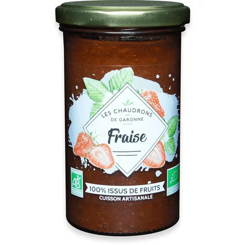 Préparation 100 % fruits bio fraises - 275 g