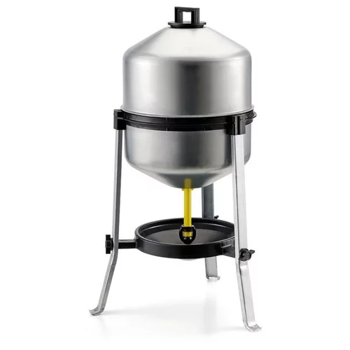 Abreuvoir en acier galvanisé sur pieds de 25 L Ø 40 cm