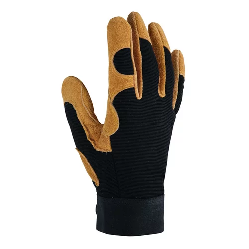 Gant de jardinage Control coloris Marron en polyester et cuir