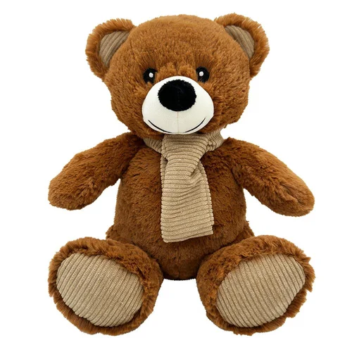 Peluche bouillote marron Artisan du Bien-être Ours