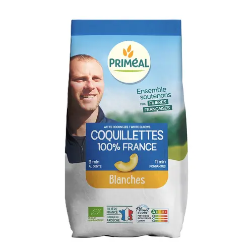 Coquillettes blanches PRIMEAL 500 g