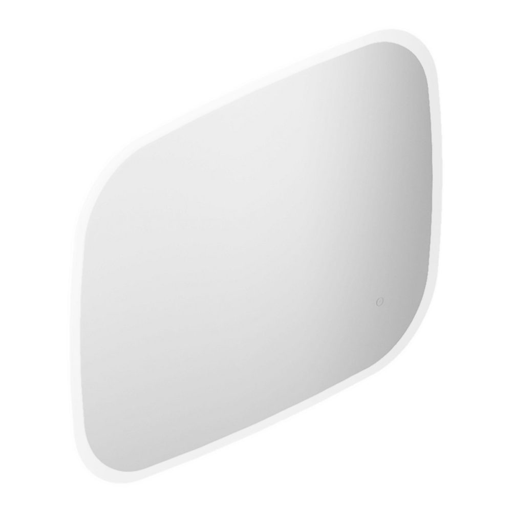 Miroir de salle de bains lumineux LED L.95 x H.75 x P.2 cm – Alba