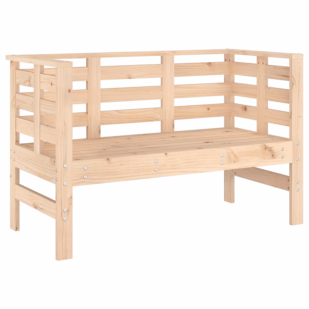 Banc de jardin 111 – 5 × 53 × 71 cm bois massif de pin vidaXL