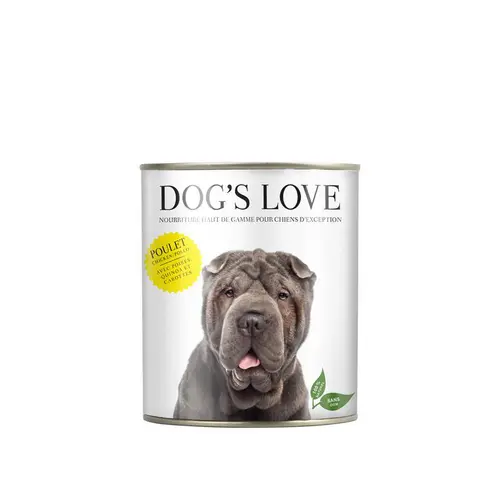 Pâtée naturelle pour chien au poulet - boite de 400 g