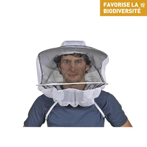 Chapeau + Voile pour apiculture 41x41x1