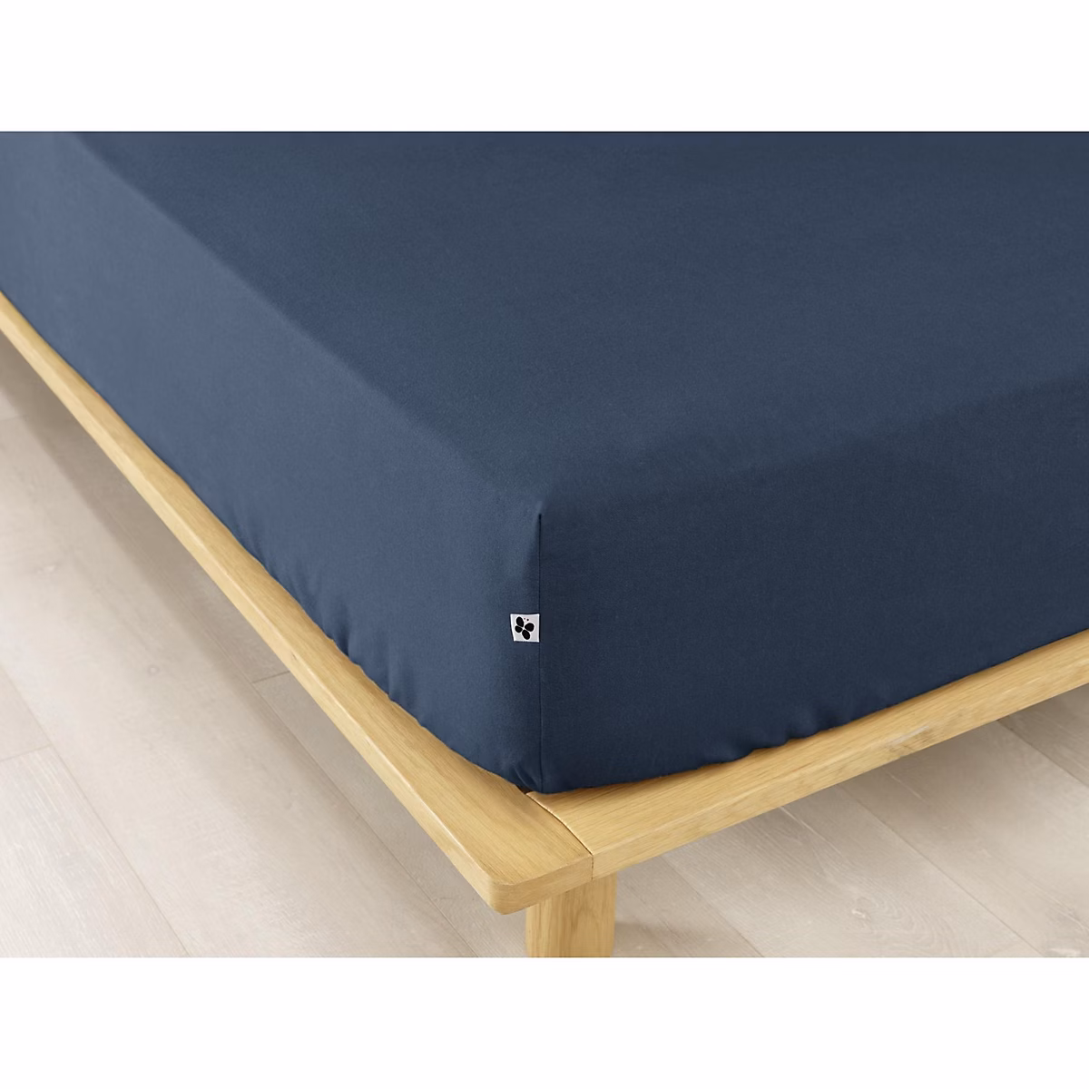 Drap – Housse 2 Personnes 140 × 190 cm Flanelle Chaude Bonnet 30 cm Candice Bleu