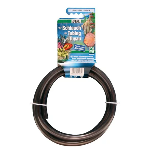 Tuyau prédécoupé 12/16 pour aquarium, bassin et aquaterrarium coloris gris JBL – 2,5 mètres