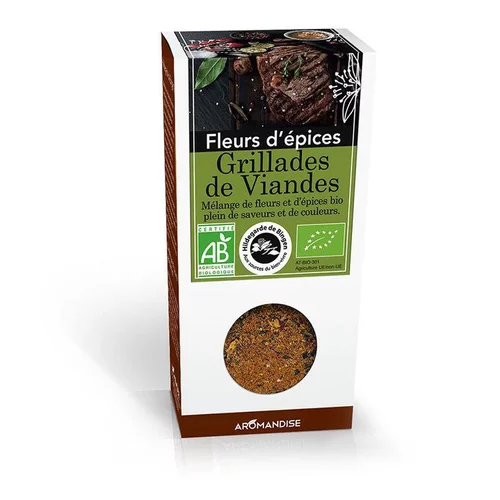 Fleurs d’épices grillades de viandes 40 g