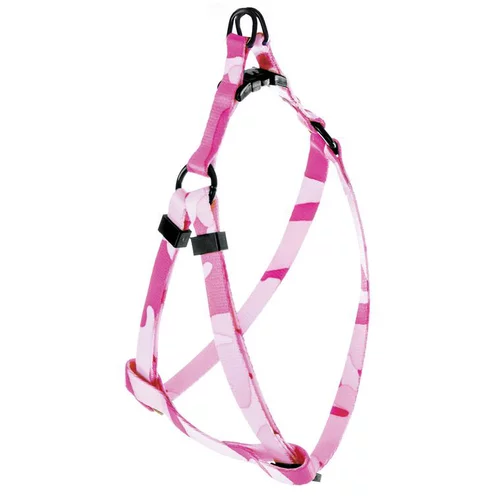 Harnais baudrier Camouflage pour chat coloris rose