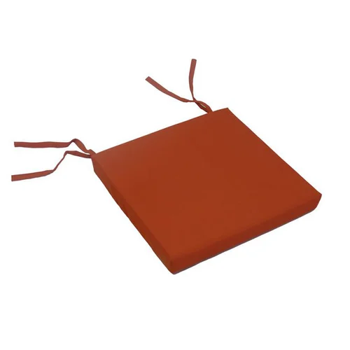 Assise de chaise déhoussable Monte Carlo Terracotta - 39 x 39 x 5 cm