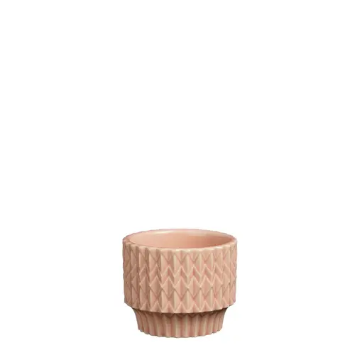 Pot baby coloris rose Lauria - 6 x Ø 7,5 cm