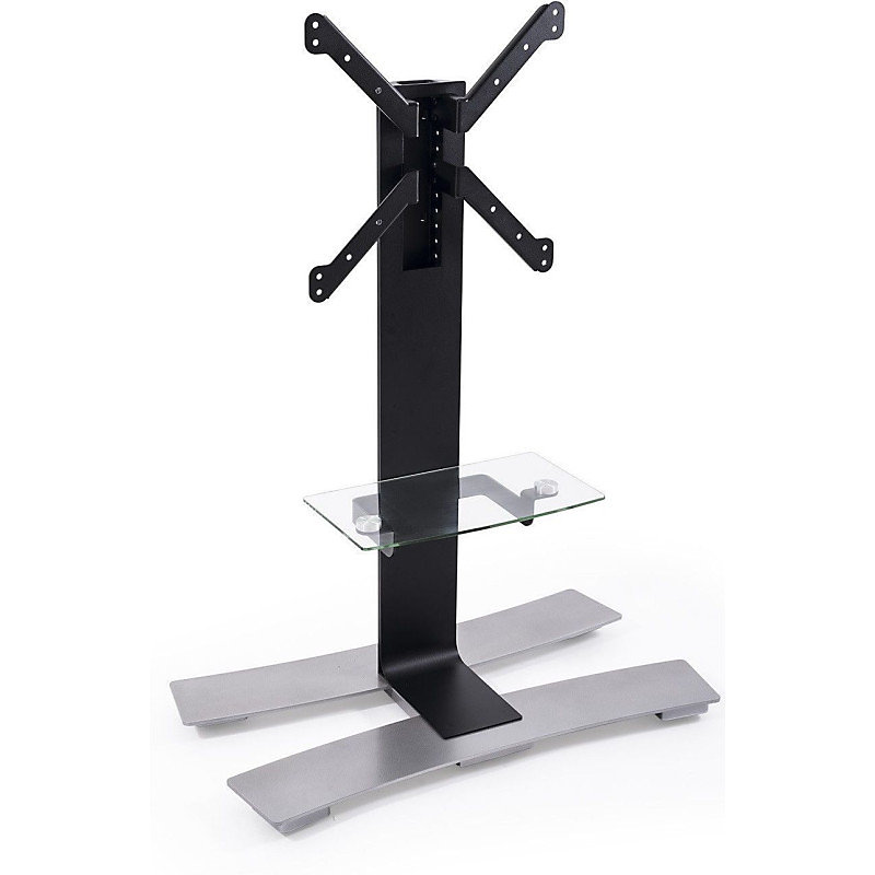 Erard – Meuble TV support acier, VESA 76 a 140 cm, 30 kg, design moderne