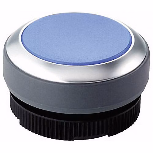 Bouton poussoir lumineux RAFIX 22 FS+ 1.30.270.021/2600 | actionneur plat 22 – 3 mm – IP65 – bleu