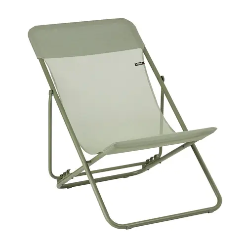 Maxi Transat Colorblock Batyline® Moss tube Lafuma Mobilier - 62 x 83 x 94 cm