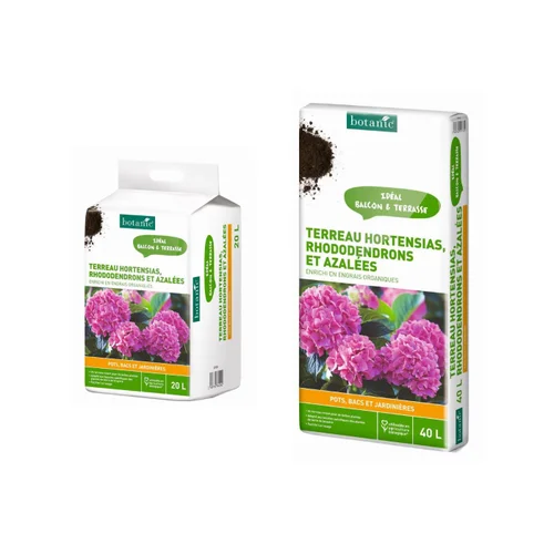 Terreau hortensias, rhododendrons et azalées botanic®