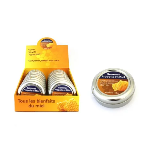 Gommes à mâcher propolis - 50 g