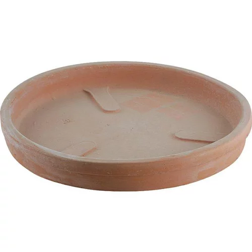 Soucoupe ronde en terre cuite Anticomestiere - Ø 27 cm