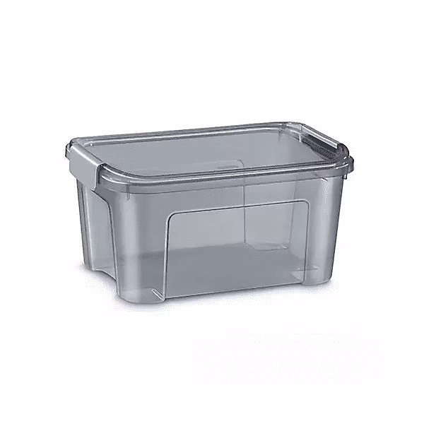 Caisse translucide à couvercle clipsable 13 ou 18 litres – 13 Litres