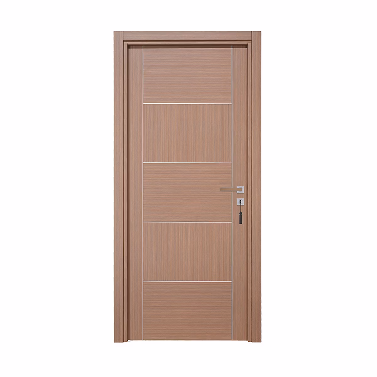 Bloc-porte pose fin de chantier PREMIUM Casoar – H.204 x l.83 cm, aspect chêne gris, réversible, Reivilo