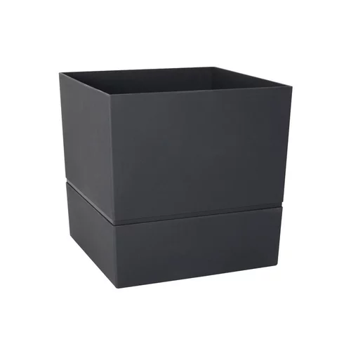 Pot carré Aquaduo gris anthracite 9 L