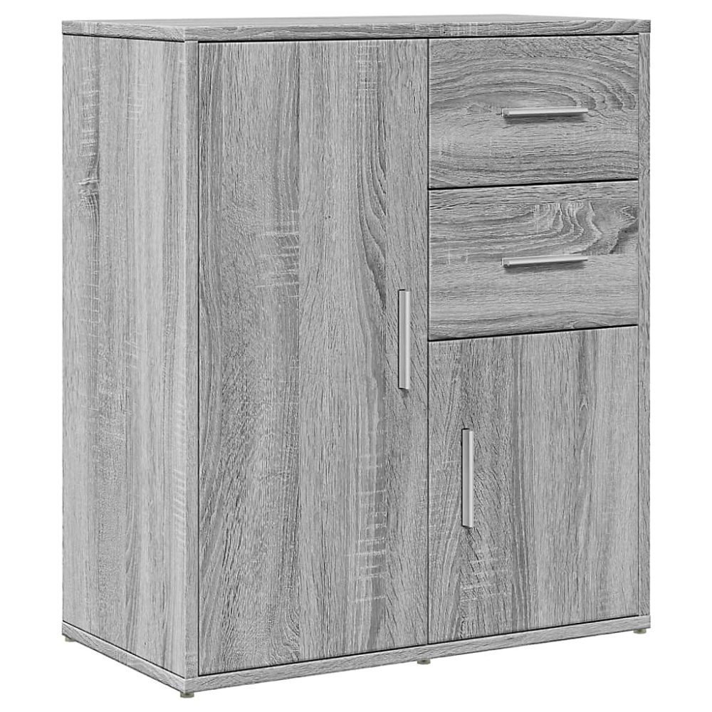 Buffet sonoma gris 60 × 31 × 70 cm bois d'ingénierie vidaXL