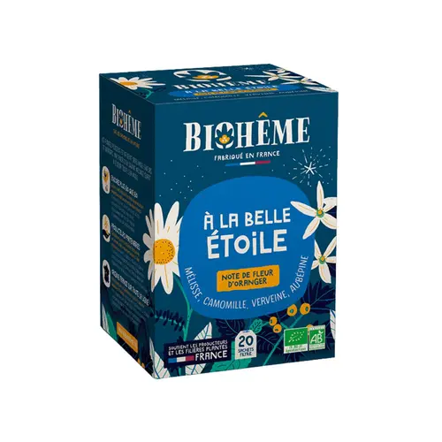 Infusion bio Biohême À la belle étoile - 20 infusettes