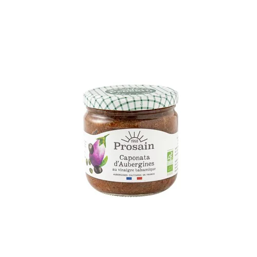 Caponata bio d'aubergine - 350 gr