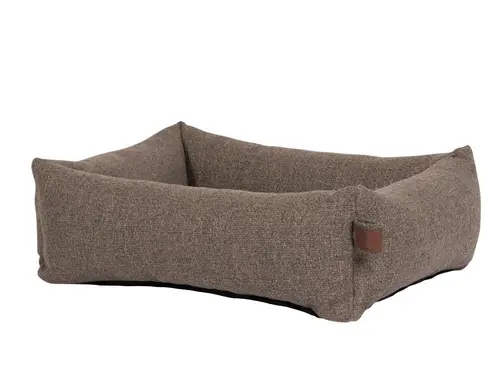 Panier pour chien coloris beige Fantail Eco Snug Deep Taupe - 70 x 55 cm
