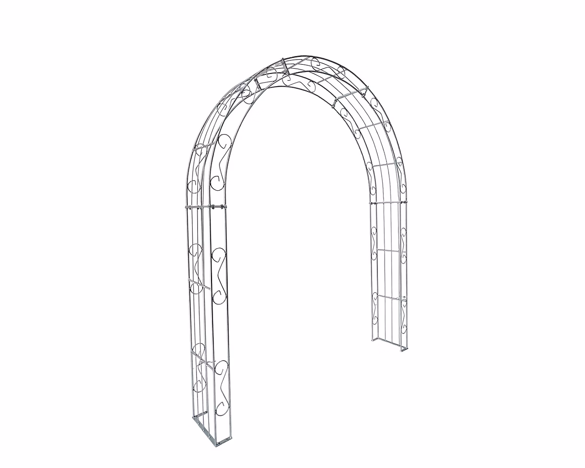 Arche de jardin LEA with sommet arrond – 180 cm Galvanisé
