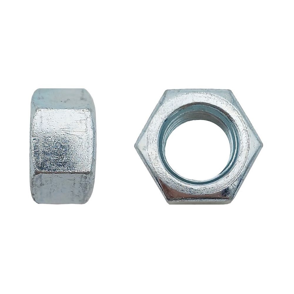 50 Ecrous Hexagonaux HU M16 mm – 4032 | 8 | Zingué blanc | D | Work