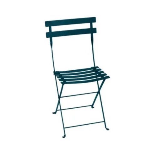 Chaise pliante Bistro bleu acapulco L38xp40xh82