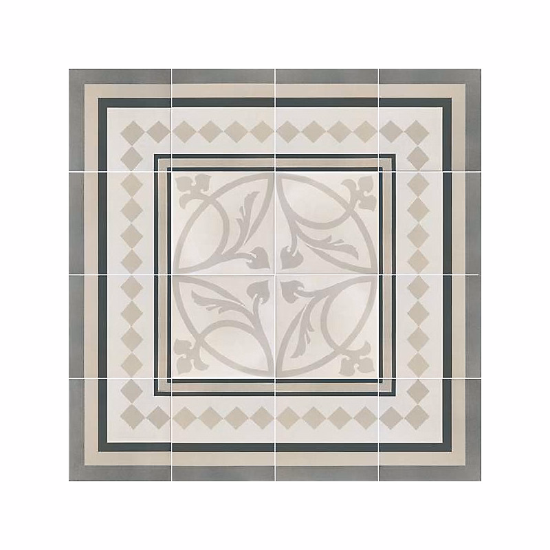 Carrelage sol / mur effet ciment gris 20 × 20 cm – CAPRICE | PROVENCE BORDURE