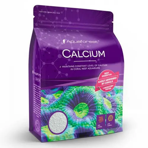 Complément calcium pour aquarium, efficacité performante - AQUAFOREST - 850g