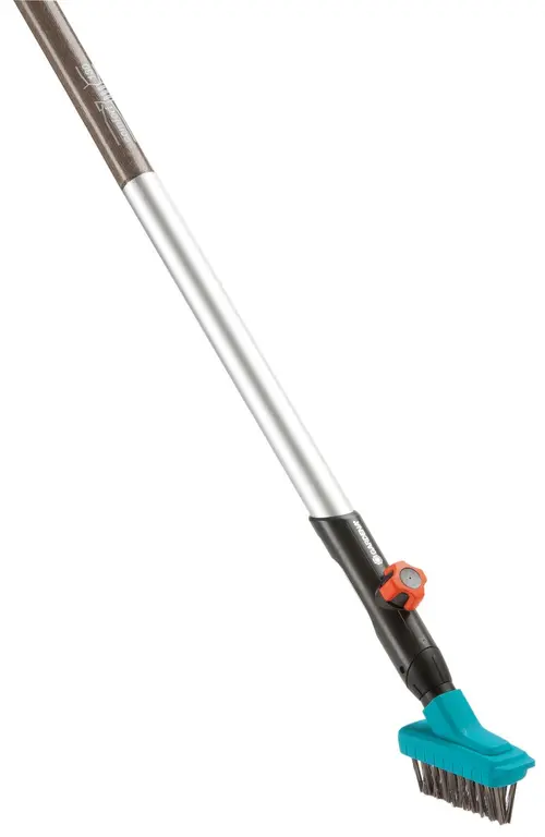Brosse grattoir combisystem coloris bleu Gardena - 14,3 x 3,6 x 14,3 cm