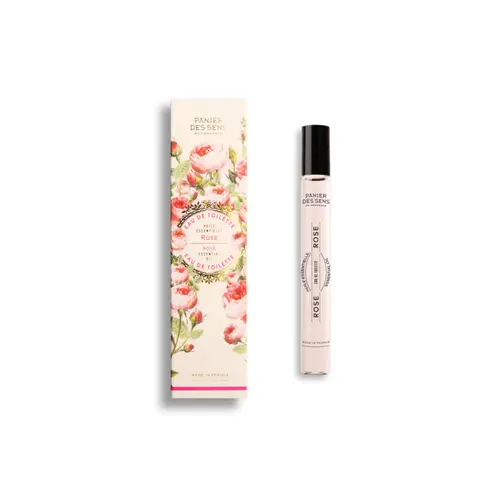 Roll-on eau de toilette rose Panier des Sens - 10 ml