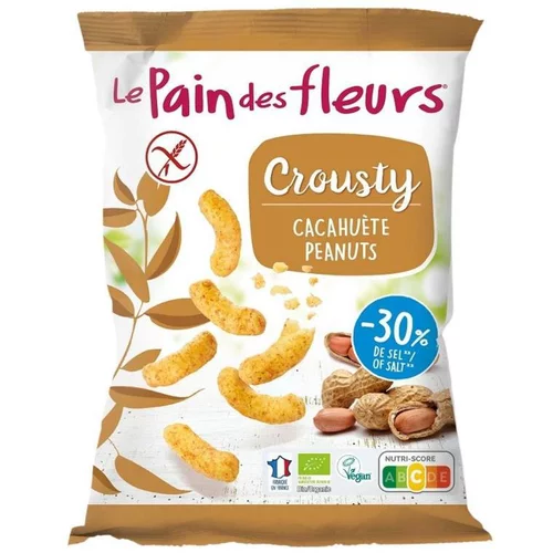 Crousty cacahuètes bio Le Pain des Fleurs - 75 g