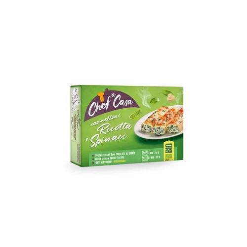 Cannellonis à la ricotta et aux épinards bio Chef a casa – 300 g
