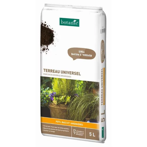 Terreau universel botanic® - 5 L