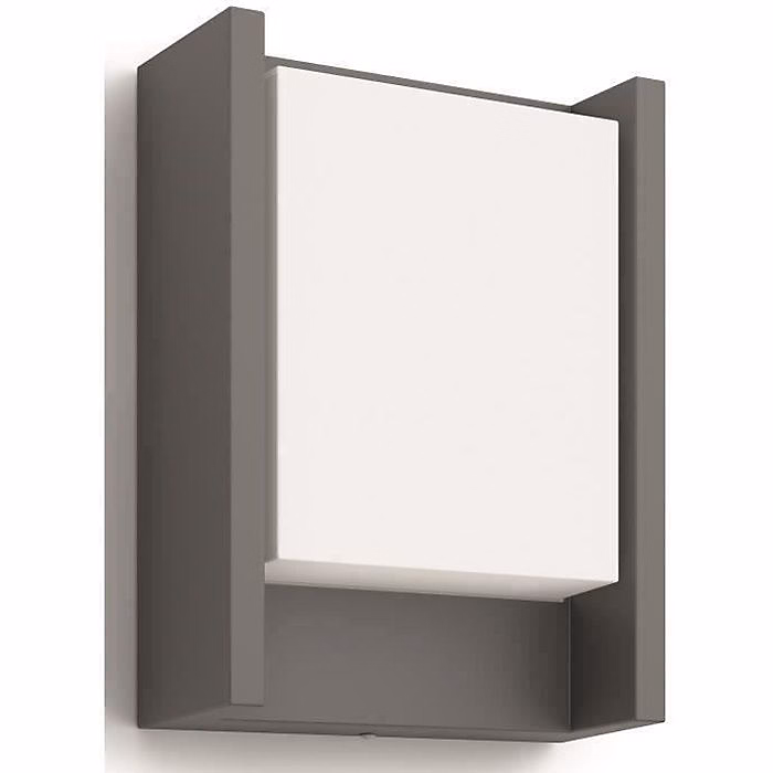 Applique murale – PHILIPS, Arbour, 4000K, Anthracite, 1x6 W, IP44