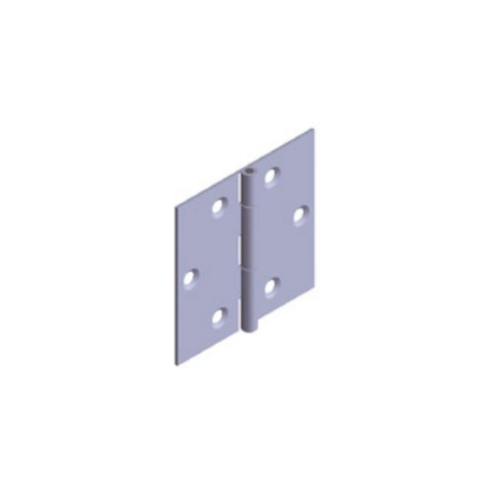 Charnière carrée 1002 60 × 60mm épaisseur 1mm – MONIN, 423510