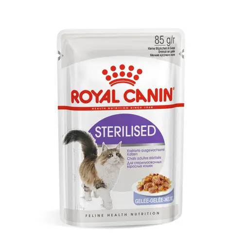 Pâtées pour chat stérilisé en gelée Royal Canin Sterilised - 12 x 85 g