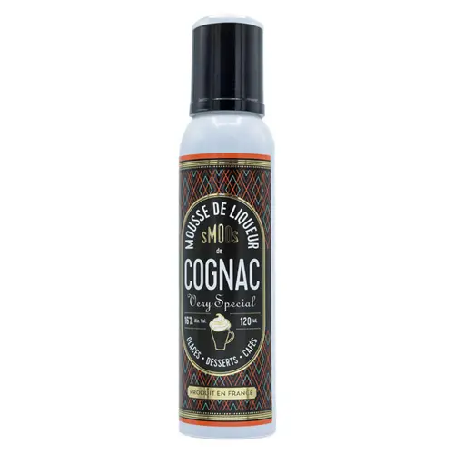 Mousse de liqueur de cognac very special Smoos - 120 ml