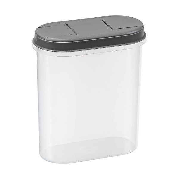 Boite verseuse pour 1kg de Farine 2 | 4 litres – Gris
