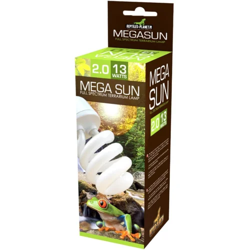 Lampe pour terrarium Reptile Planet Mega Sun UVB 2.0 13W