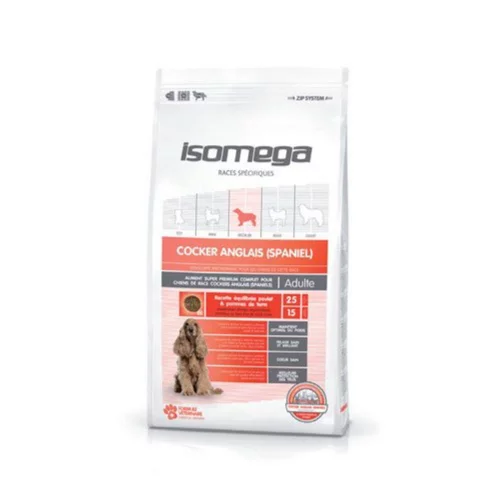 Croquette pour chien adulte Cocker Isomega - 1,5 kg