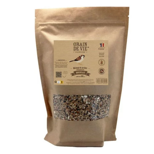 Mélange pour moineau sans blé Grain de vie - 800 g