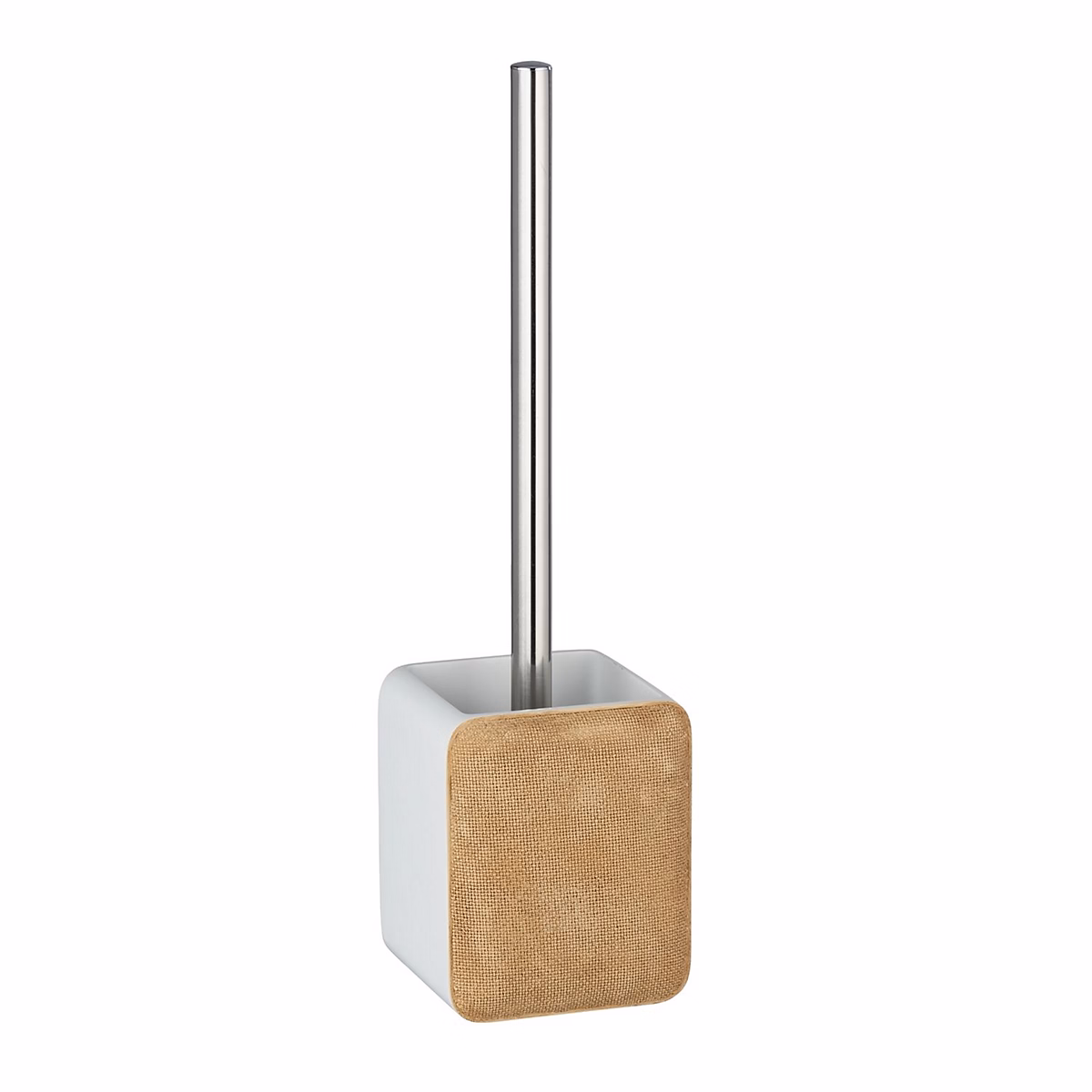 Brosse WC design Beige – L. 10 x l. 11 x H. 36 cm, AMBILA