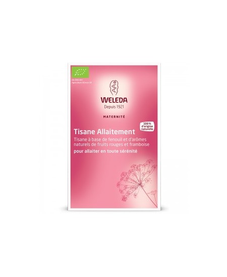 Weleda - Tisane Allaitement Fruits rouges - 20 sachets de 2 g