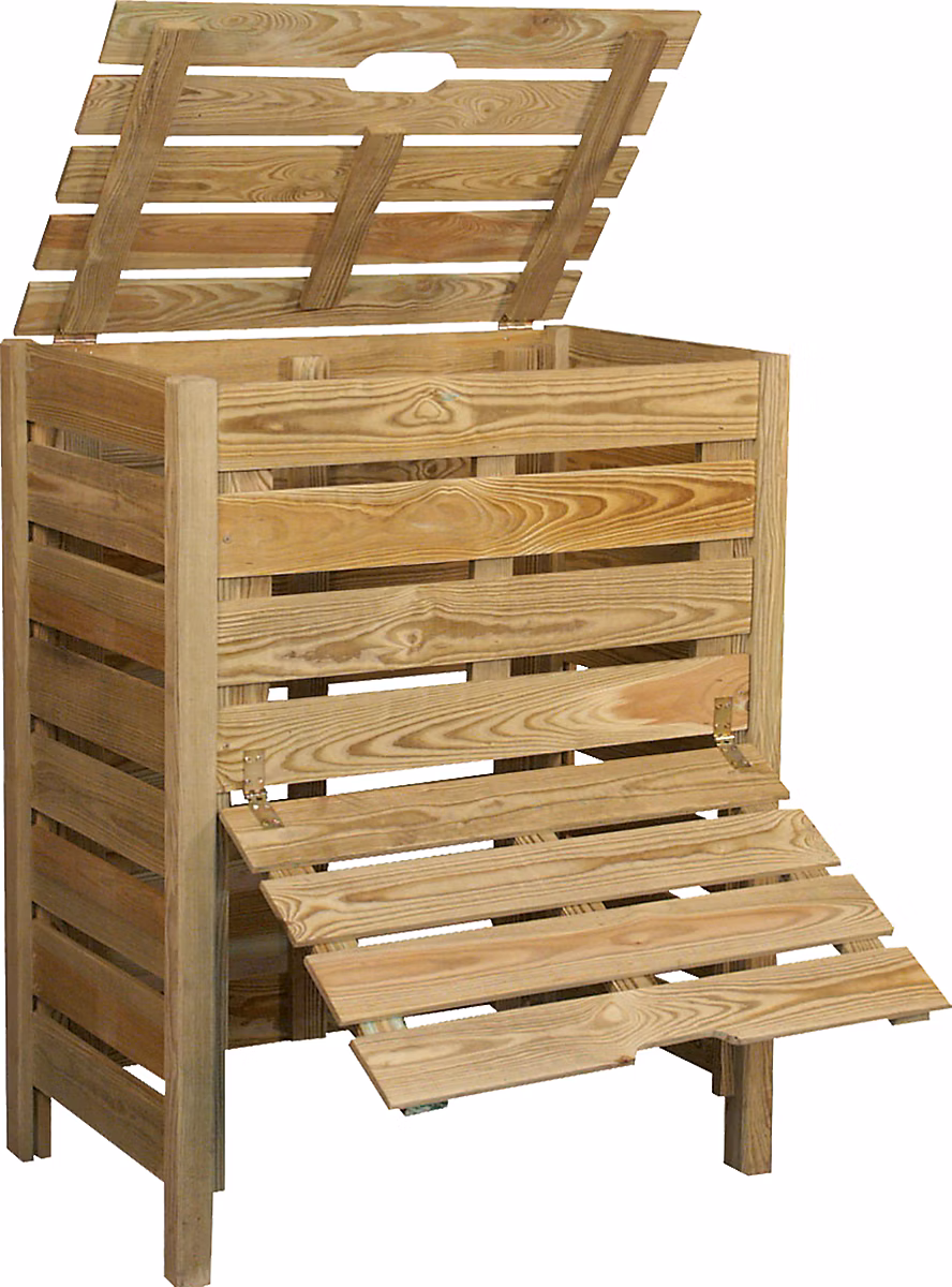 Composteur en bois Jardipolys 400L en bois FSC | Composteur
